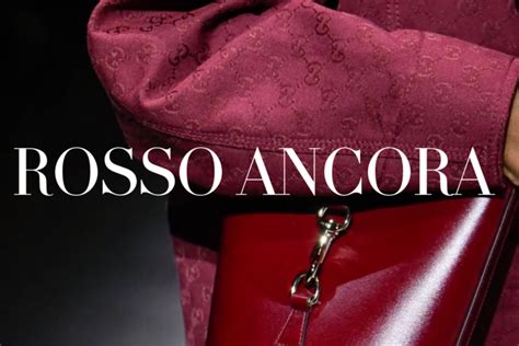 gucci rumena|gucci rosso ancora.